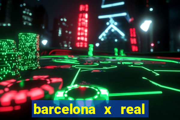 barcelona x real madrid ao vivo futemax